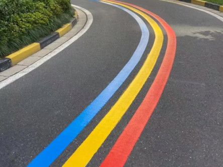 如皋道路热熔标线彩虹线报价